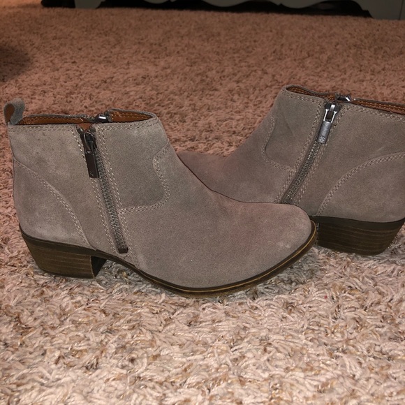 Lucky Brand Basel Suede Bootie - Picture 3 of 5